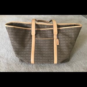 Coach large overnight bag